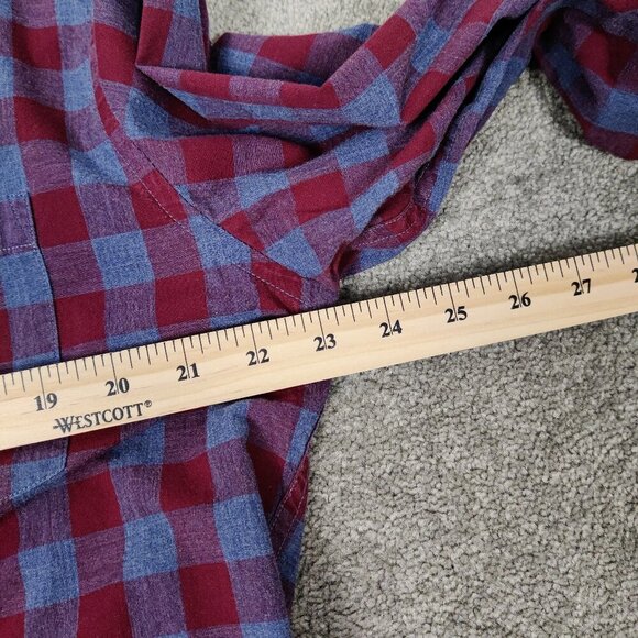 J. Crew Men's Button Down Plaid Shirt Size Large 100% Cotton Old Money - Picture 6 of 7